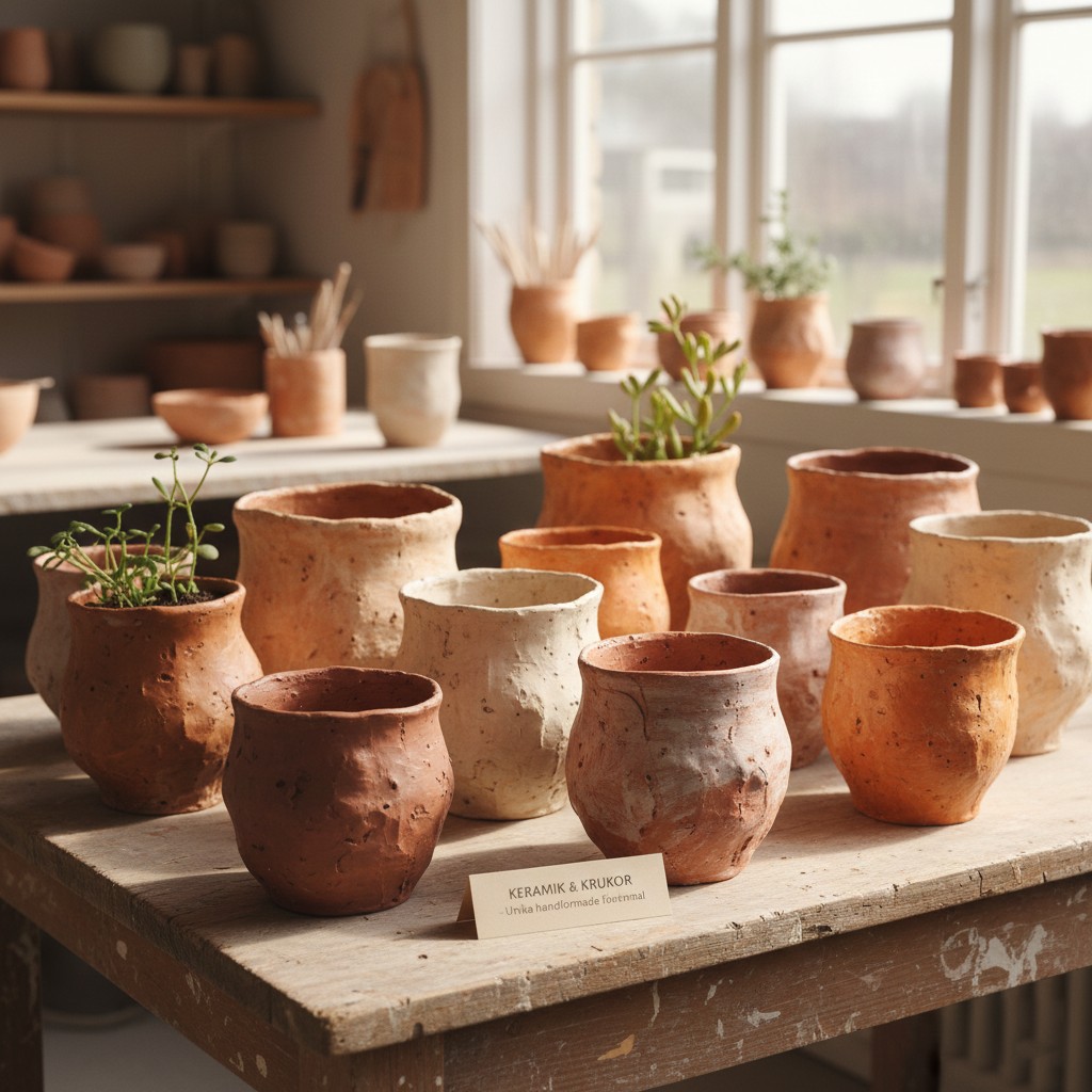 Keramik och krukor